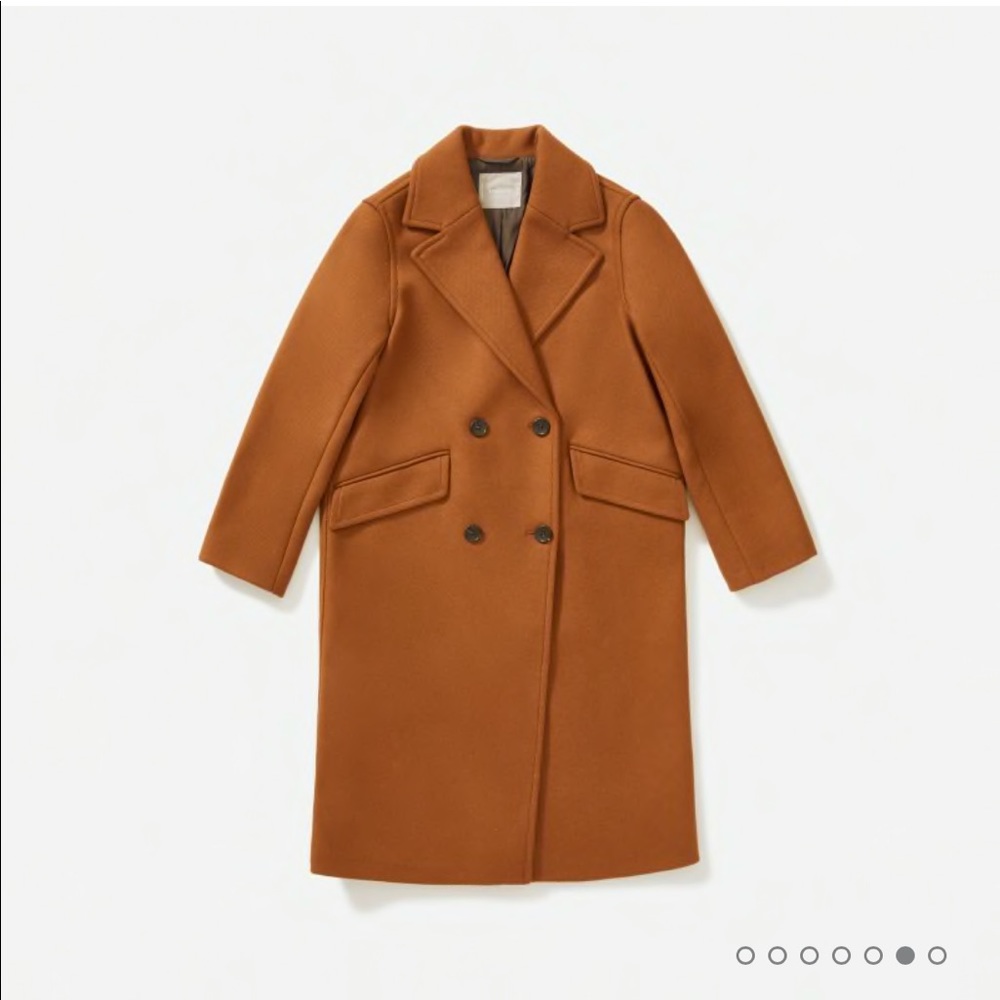 Everlane ReWool Coat Toffee